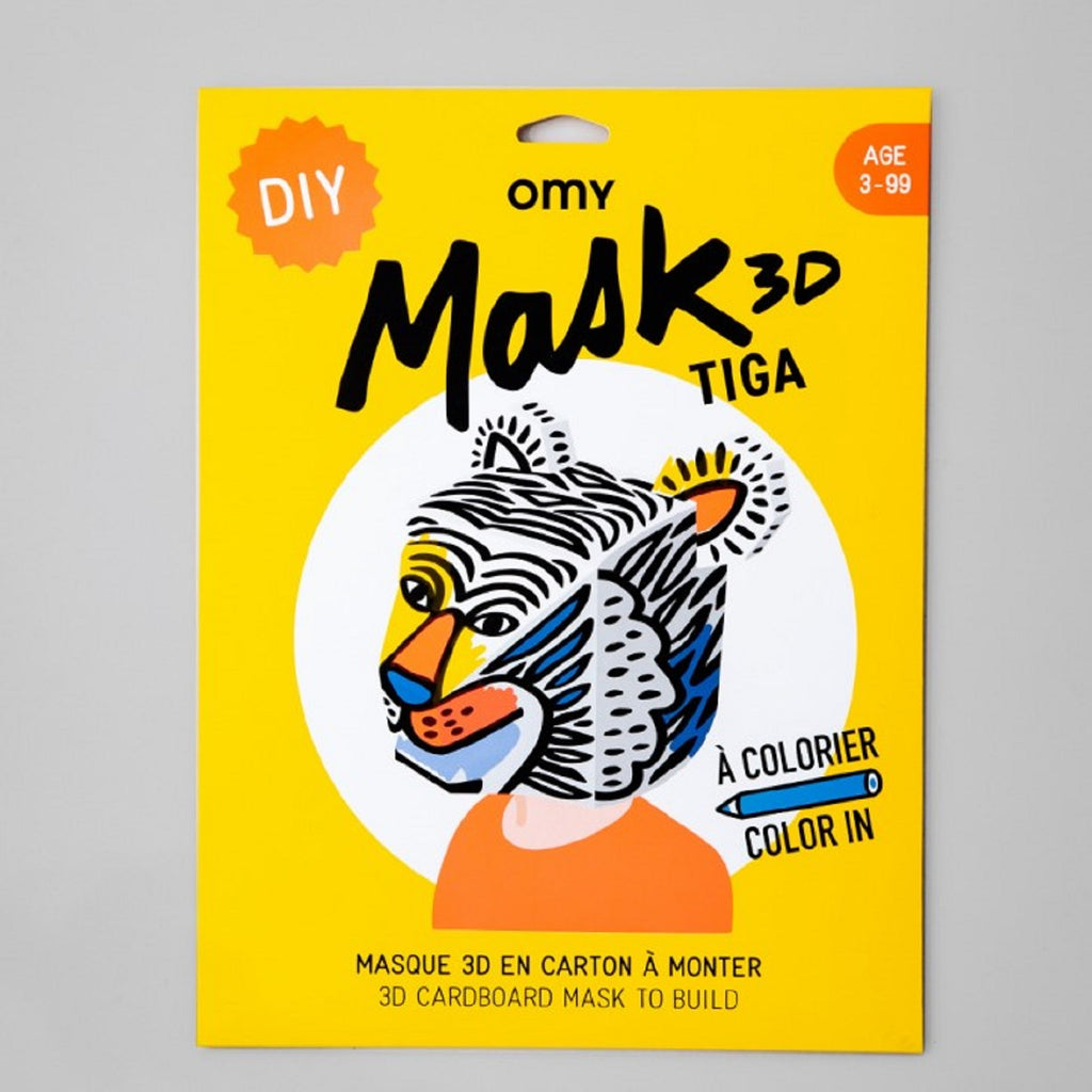OMY - 3D Colouring Mask - Tiga