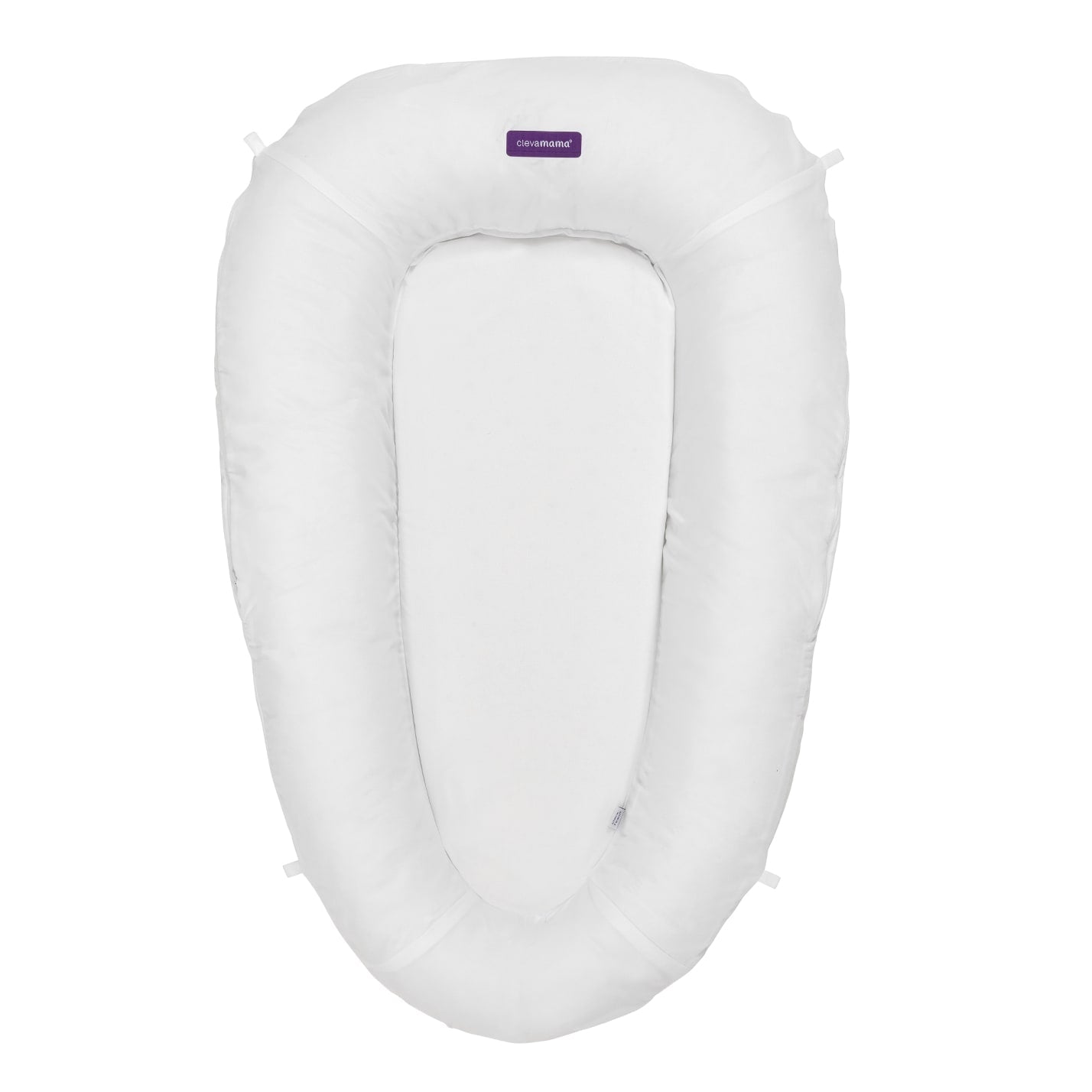 ClevaFoam® Baby Pod- White (0-6m)