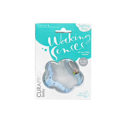Baby Teething Ring with Rattle