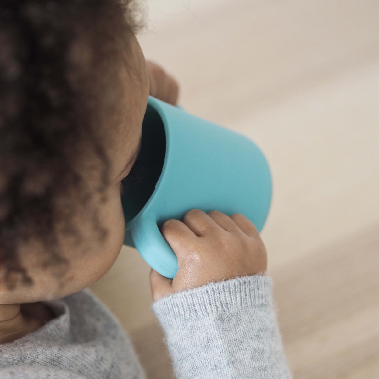 Silicone Learning Cup - Available Color: Blue  & Pink