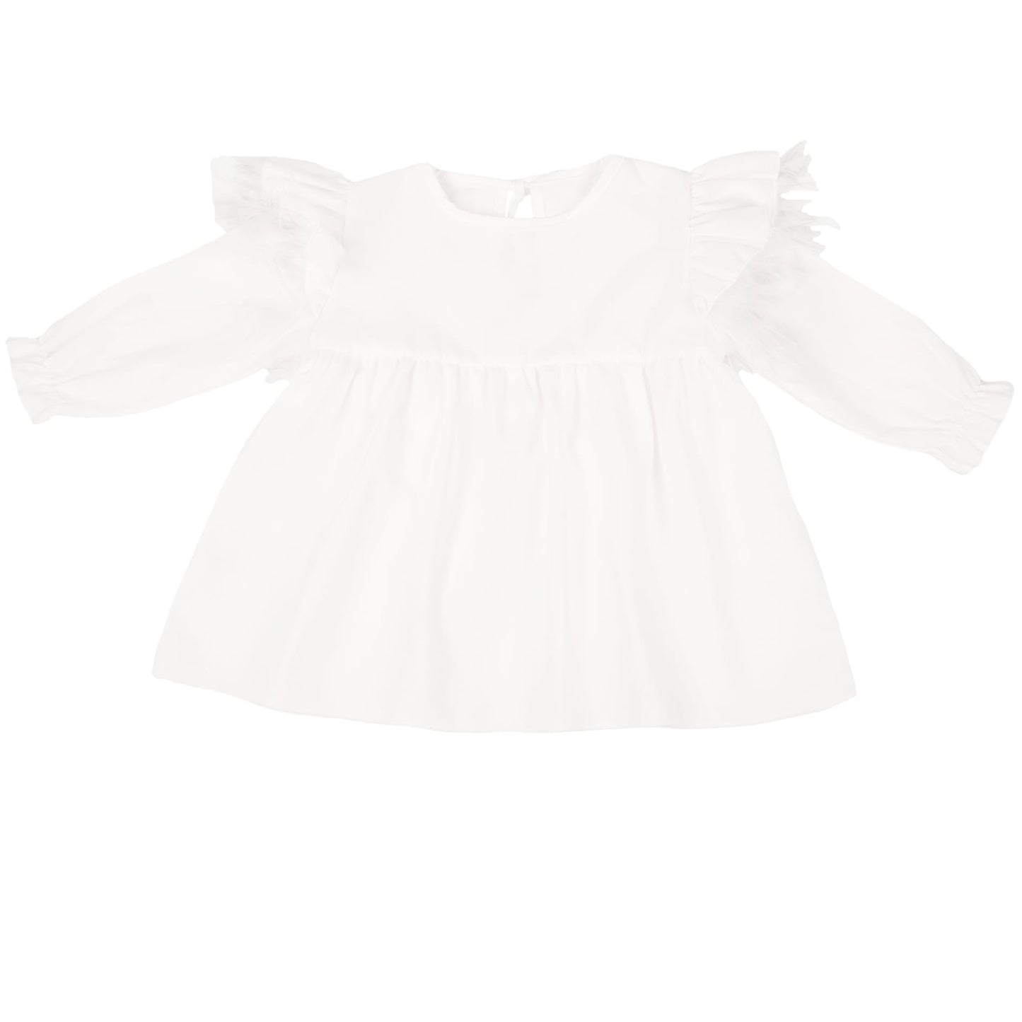 Arwena I Organic Dress - White