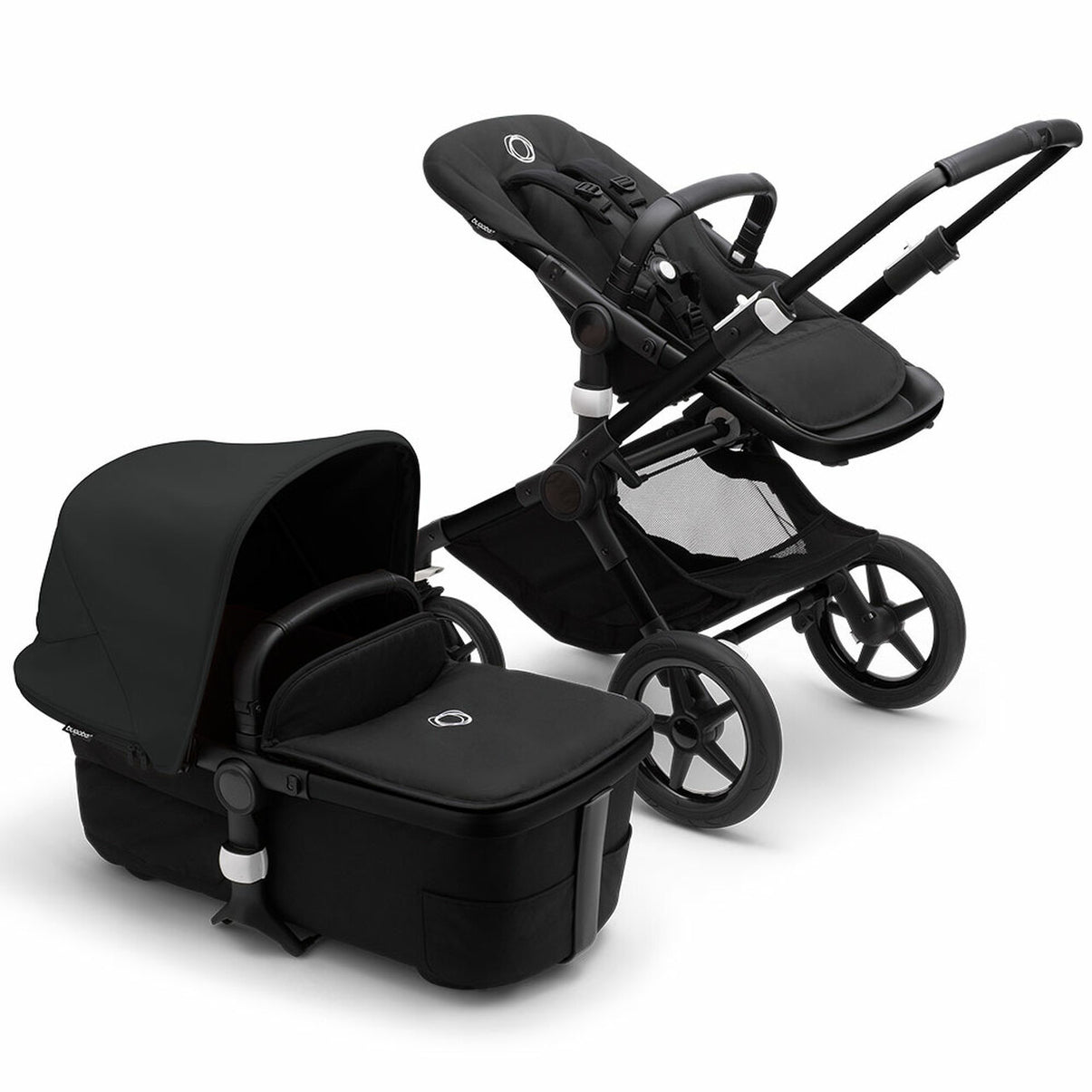 Bugaboo - Fox3 Complete Stroller in Black/Midnight Black-Midnight Black