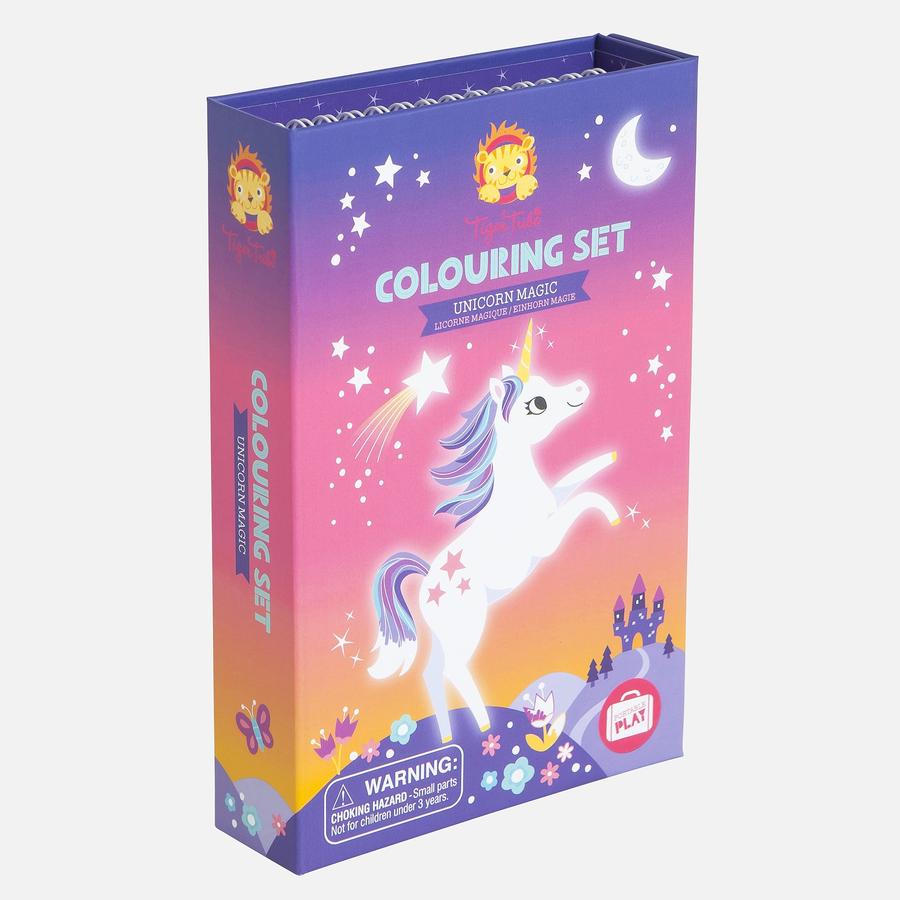 Tiger Tribe - Colouring Set - Unicorn Magic