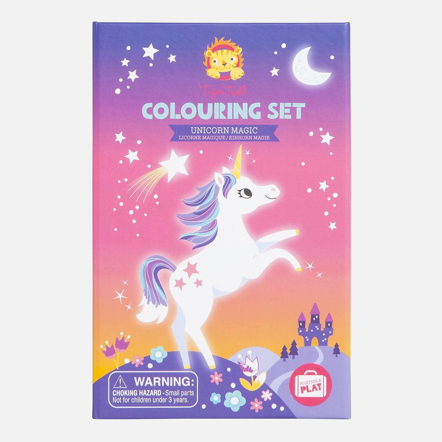 Tiger Tribe - Colouring Set - Unicorn Magic