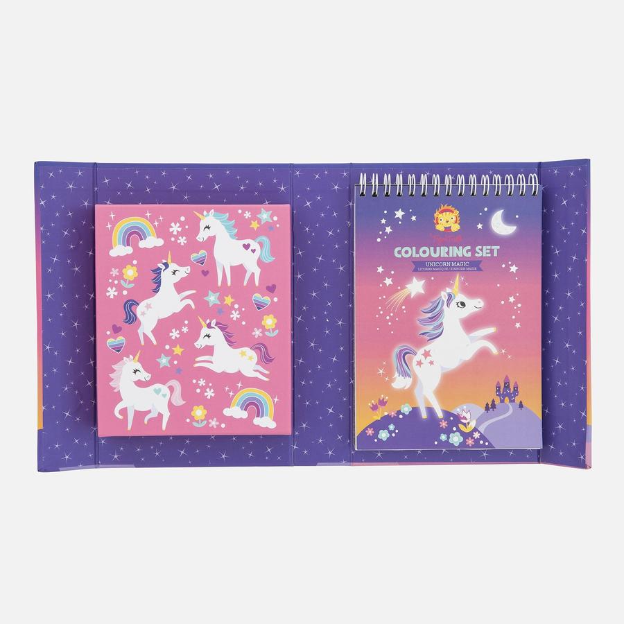 Tiger Tribe - Colouring Set - Unicorn Magic