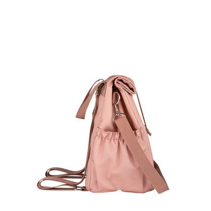 Insulated Rollup Lunchbag - Blush Pink