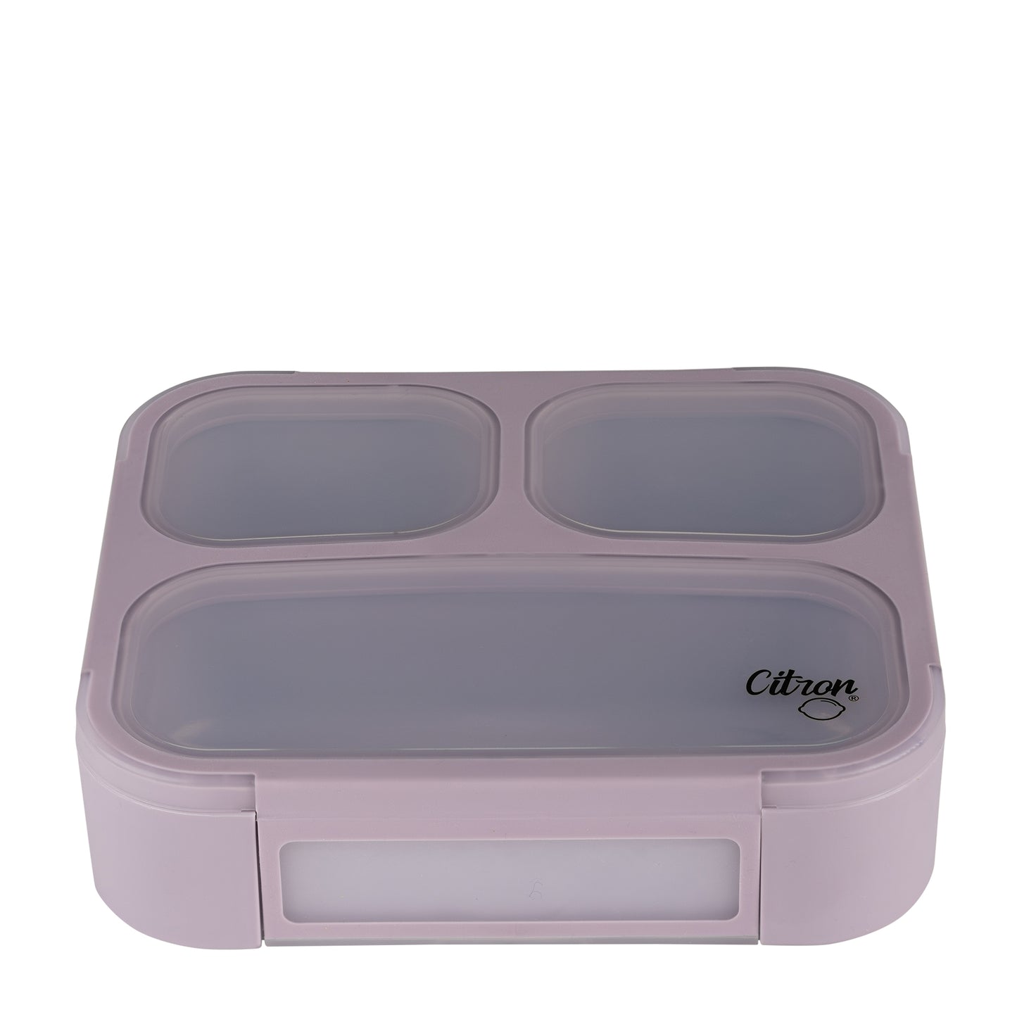Lunchbox with Fork and Spoon - Purple