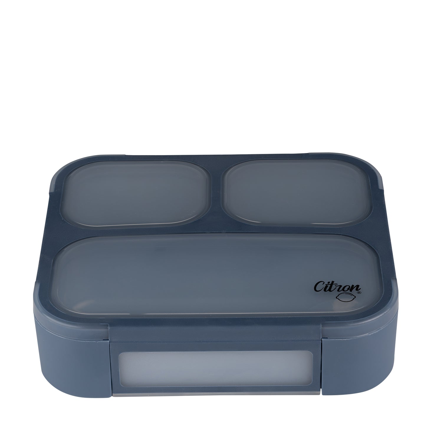 Lunchbox with Fork and Spoon - Dark Blue