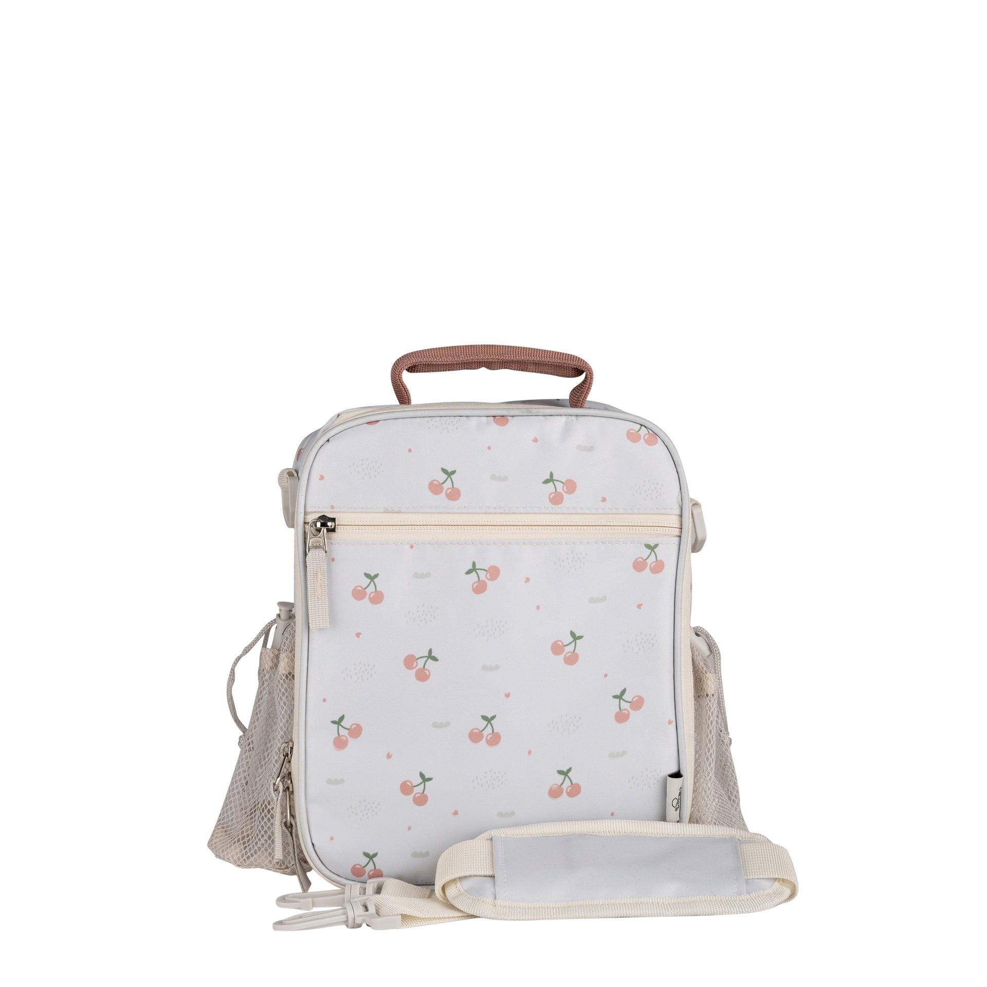 Insulated Lunchbag Backpack - Cherry