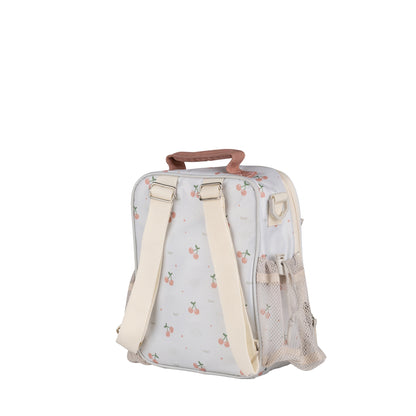 Insulated Lunchbag Backpack - Cherry