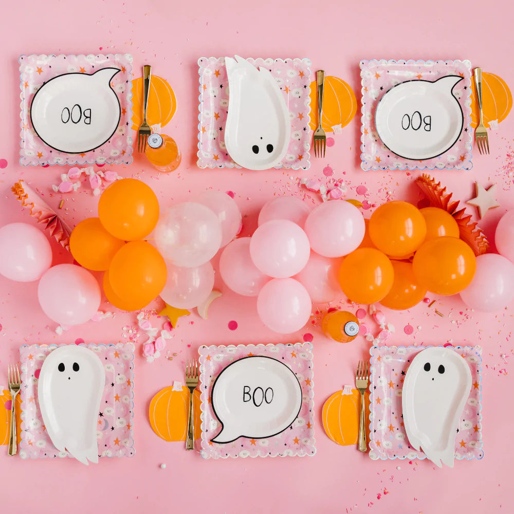 Happy Haunting BOO Plate
