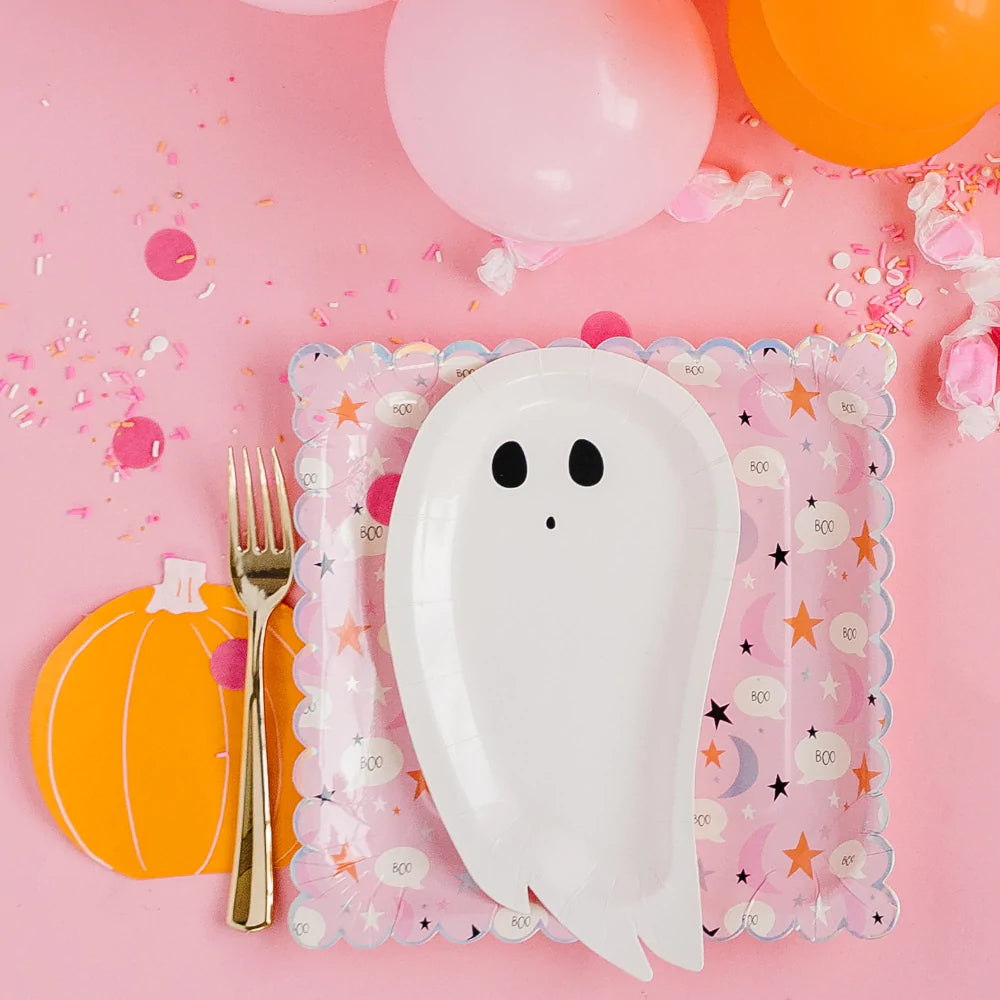 Happy Haunting Ghost Plate
