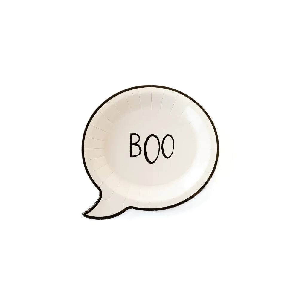 Happy Haunting BOO Plate