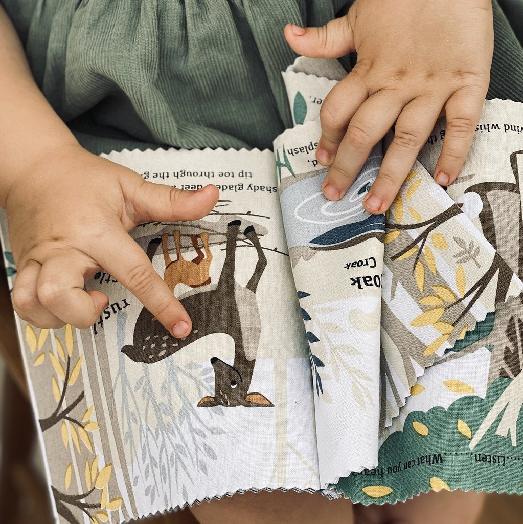 ThreadBear Design - The Woodland Hush Rag Book
