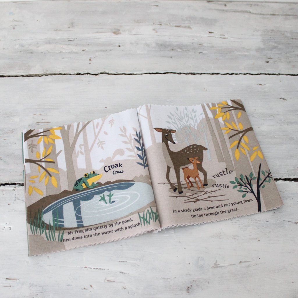 ThreadBear Design - The Woodland Hush Rag Book