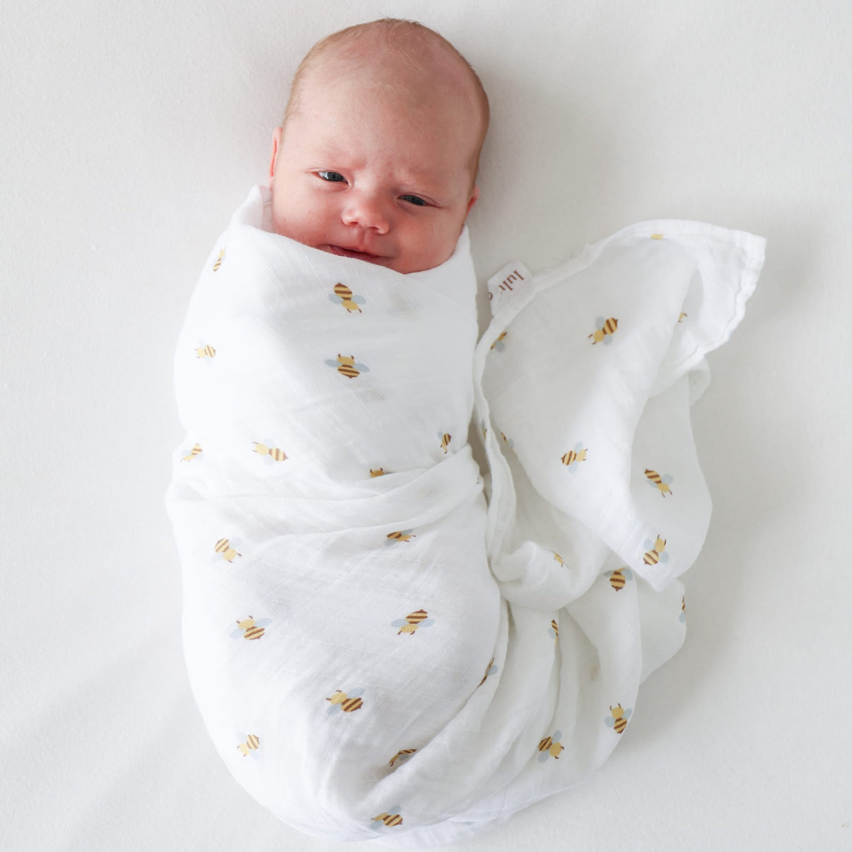 Cotton Swaddles - Bees & Dots