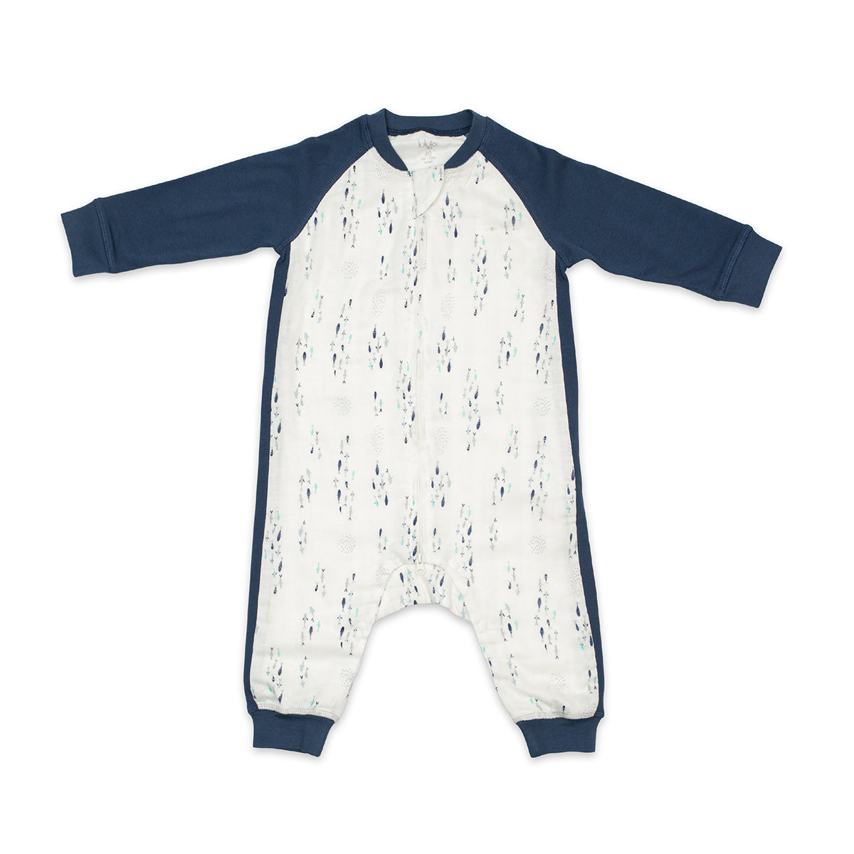Lulujo - SLEEPSUIT - FISH - SIZE S (6-18Months)