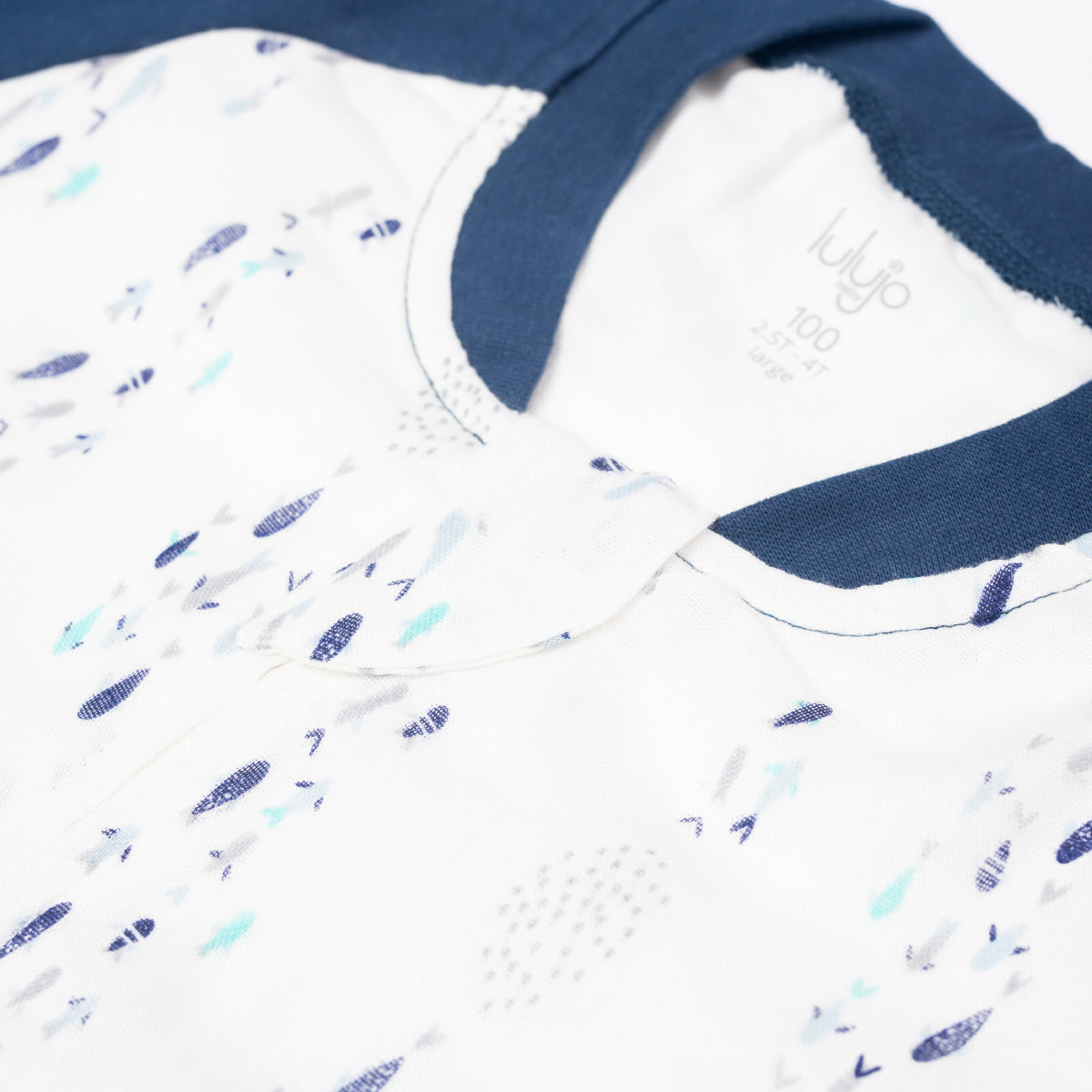 Sleepsuit in Fish Sleep - M (18 - 2.5 Y)