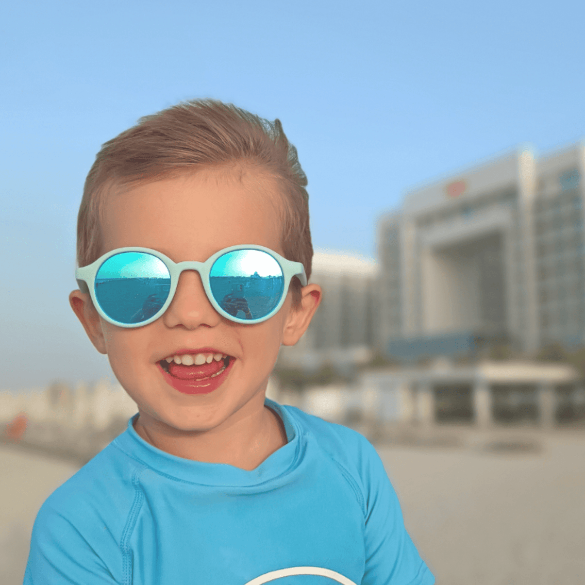 Cleo Mirrored Kids Sunglasses