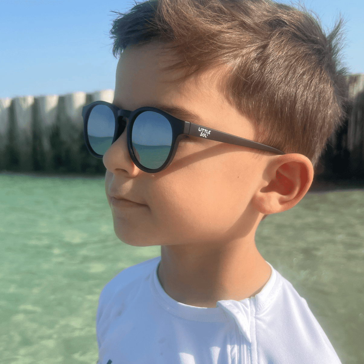 Sydney Mirrored Kids Sunglasses
