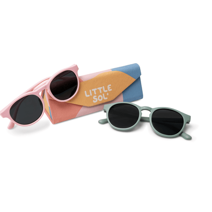 سيدني -النظارات الشمسية للأطفال الوردية الناعمة