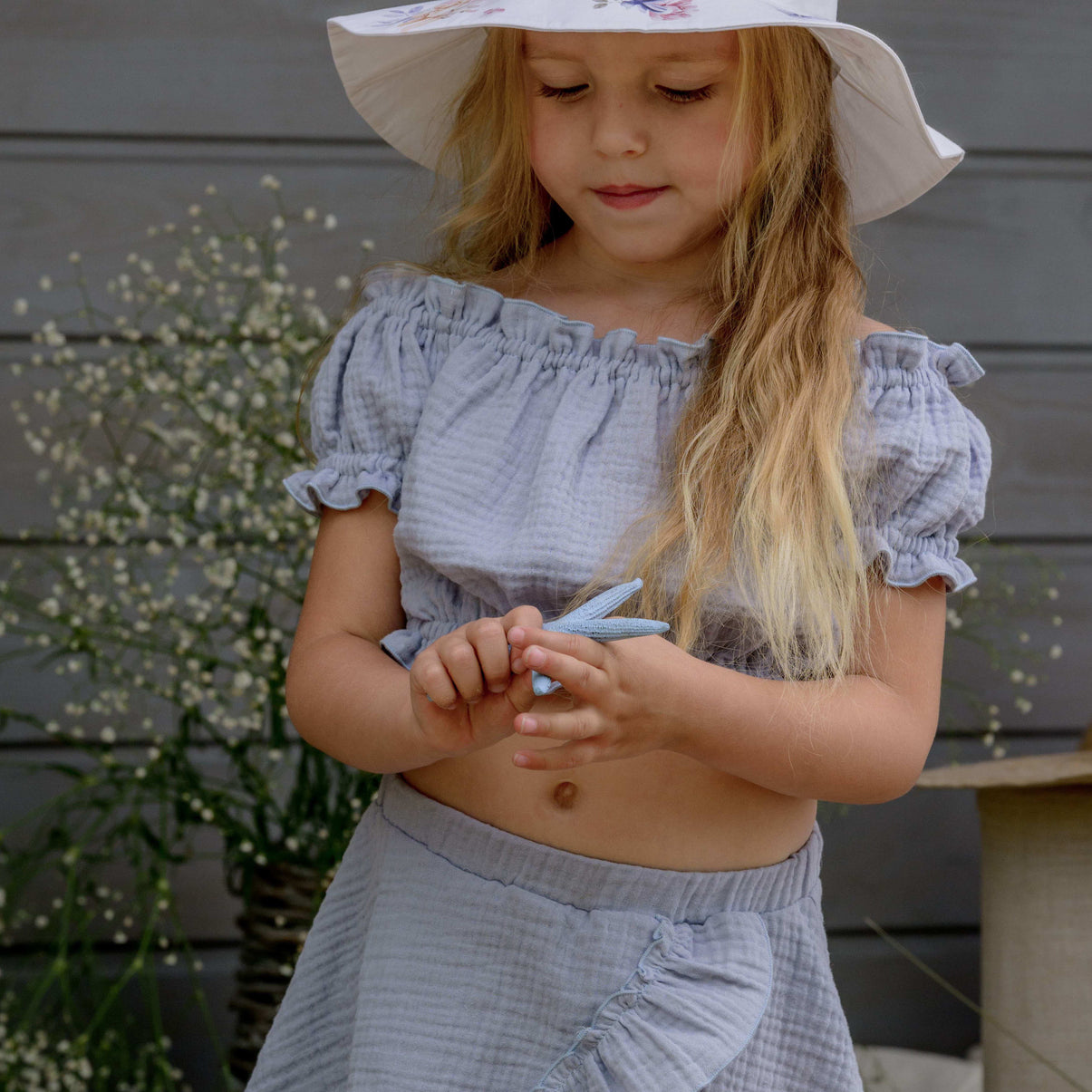 Marlenka Top Blue