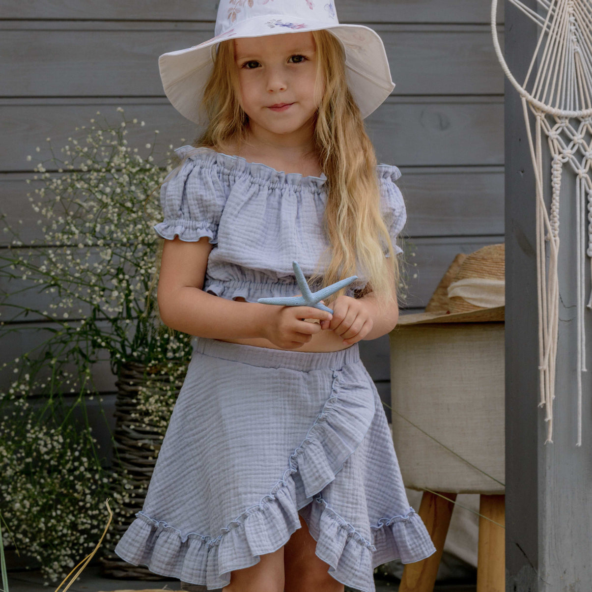 Marlenka Top Blue
