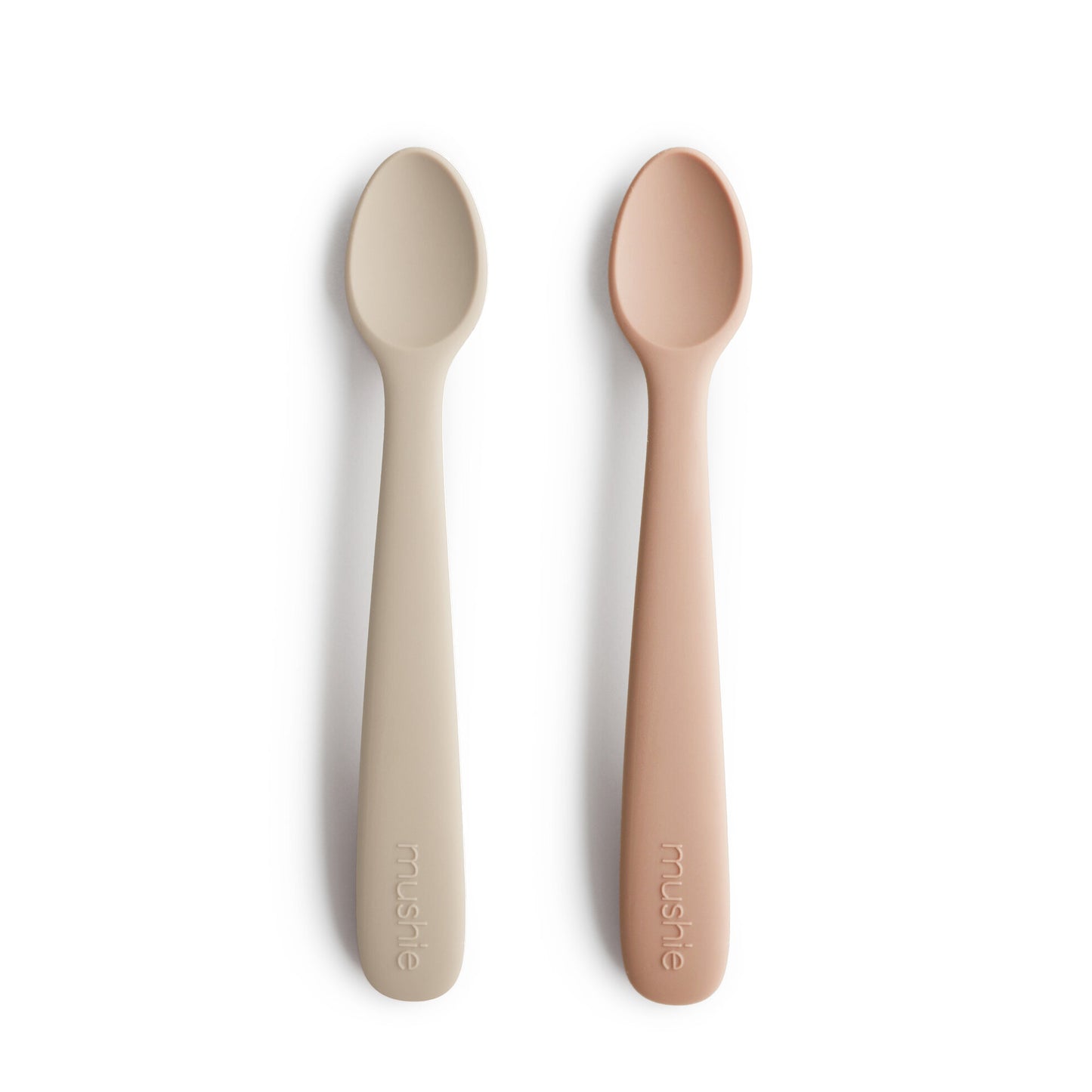 Mushie Baby Spoon -Available Color: Ivory & Powder Blue 