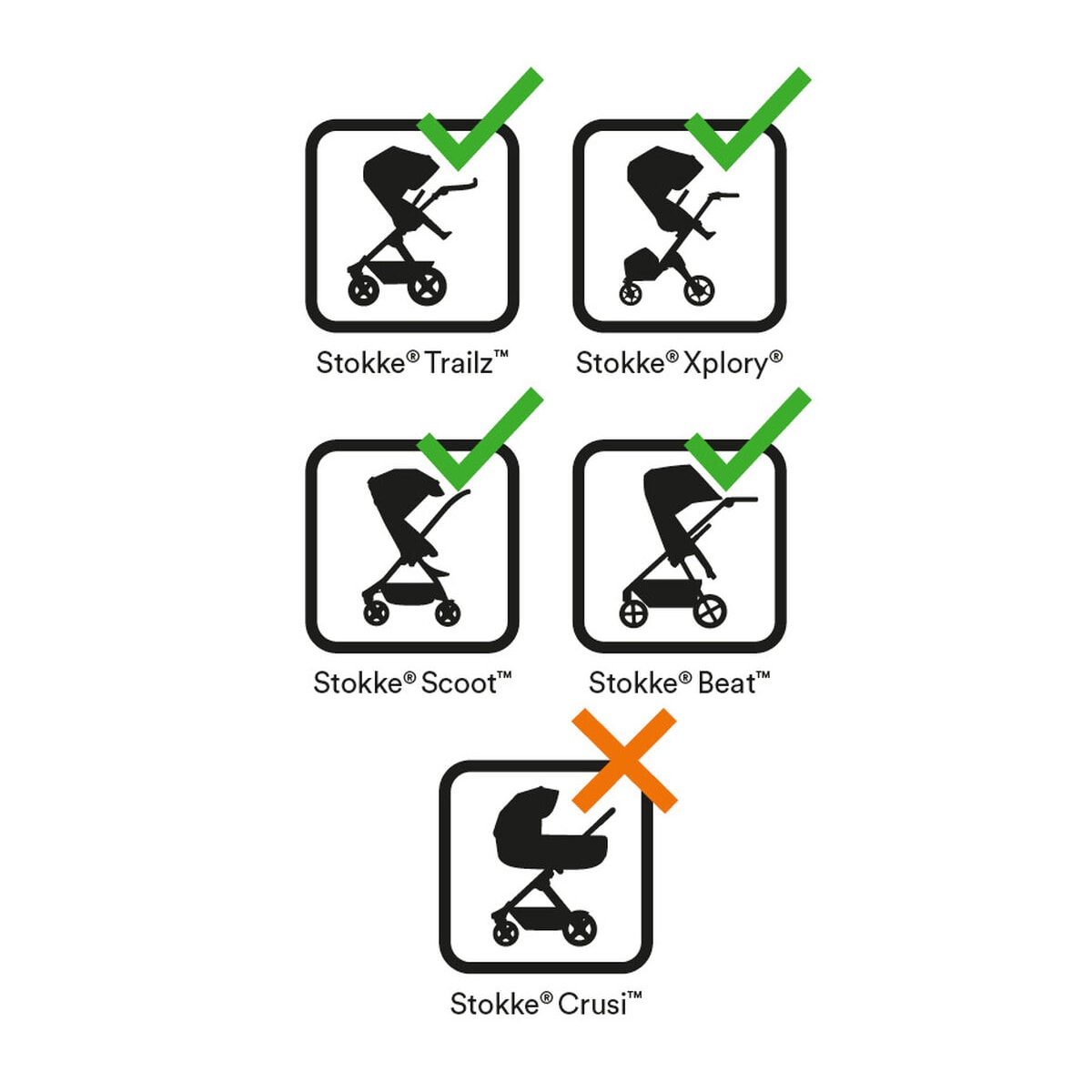 Xplory X Car Seat Adaptor