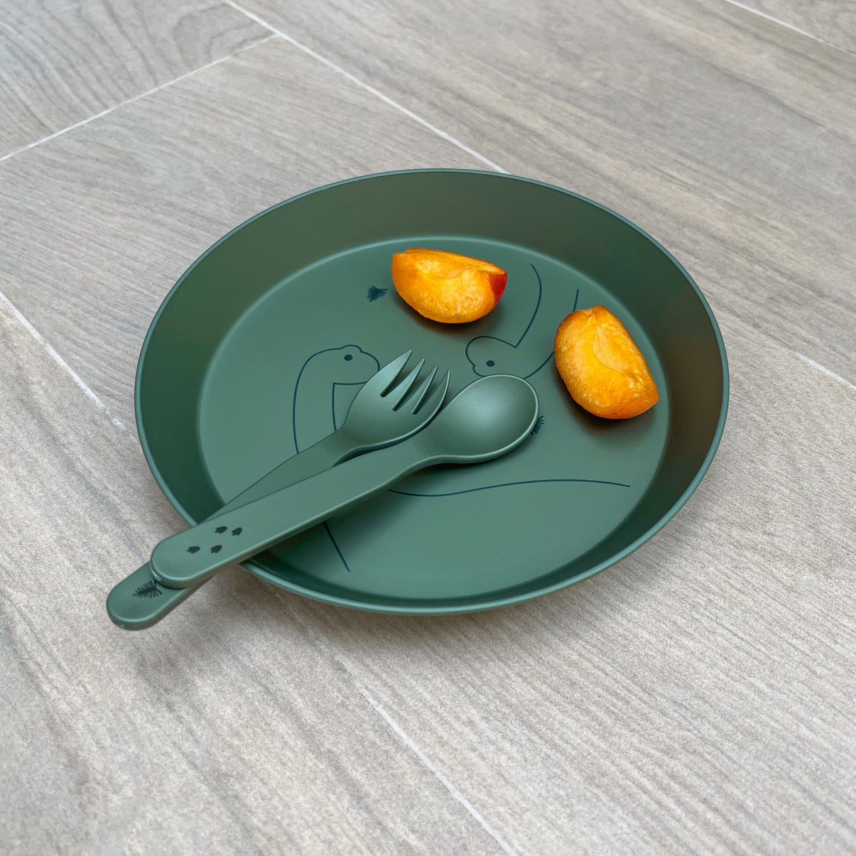 PLA Tableware Set - Dino