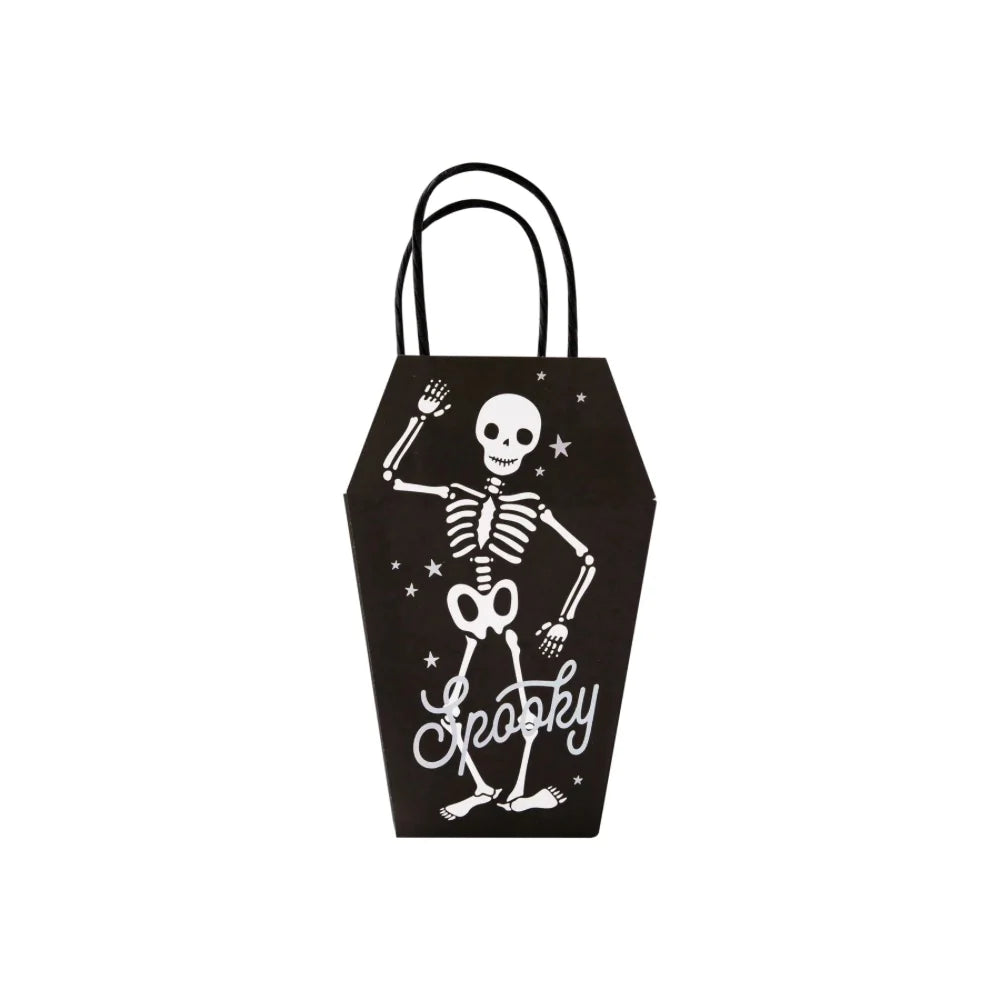 Holographic Skeleton Treat Bags Set of 12