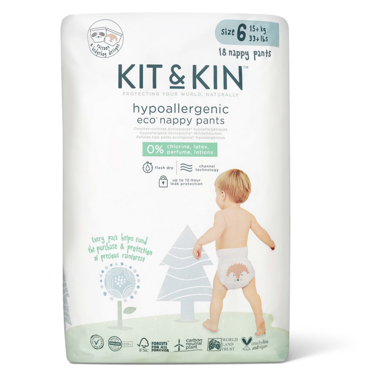 Eco Pull Up Diaper Siz XL 6 - 18 Pack