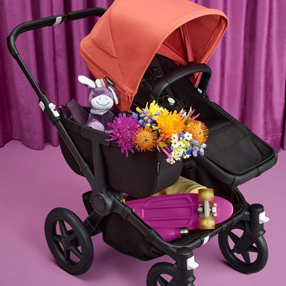 Bugaboo - Donkey 5 Mono Complete - ME BLACK/MIDNIGHT BLACK