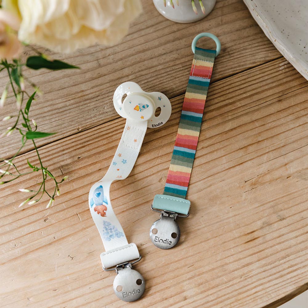 elodie pacifier clip by Elli Junior Babywear Trading LLC