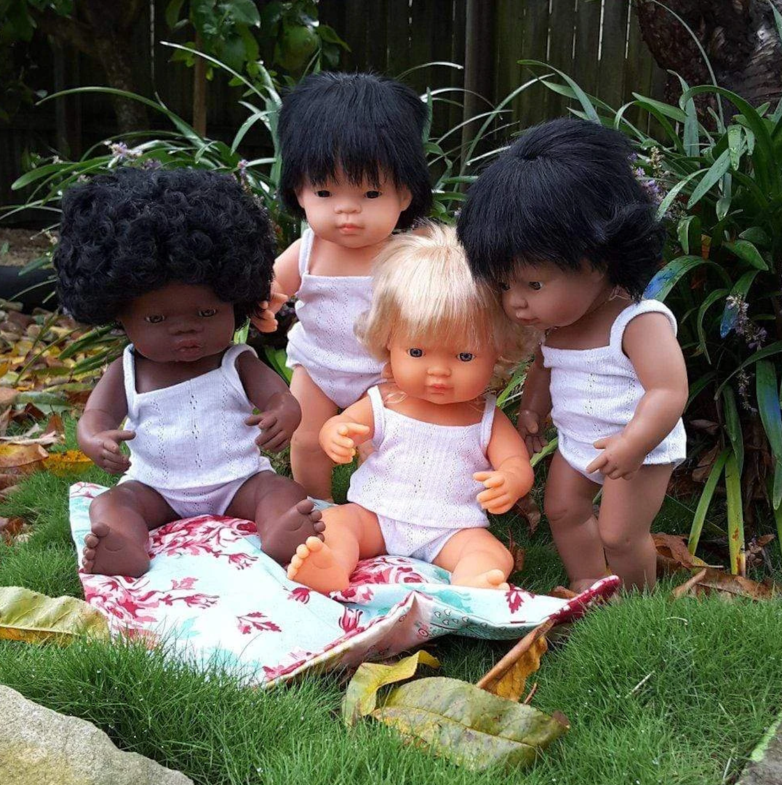 Miniland Baby Doll Hispanic Boy or Girl 38CM