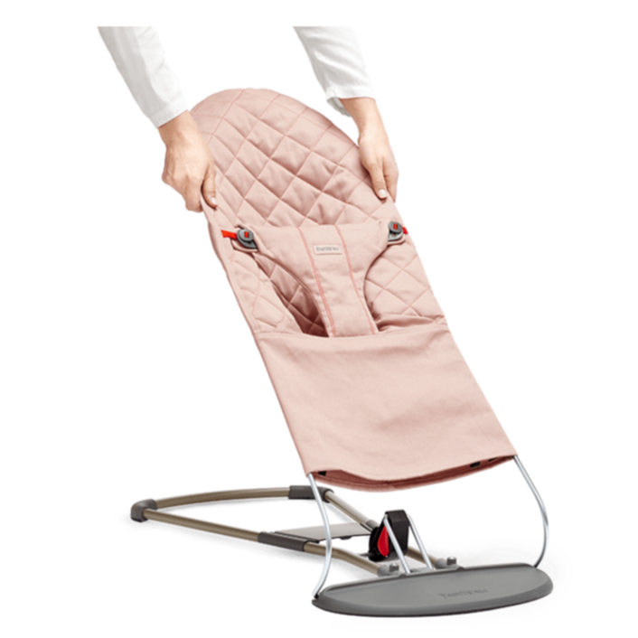 Fabric Seat Bouncer Bliss - Old rose, Cotton