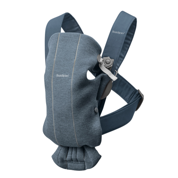 Baby Carrier Mini - Dove Blue, 3D Jersey