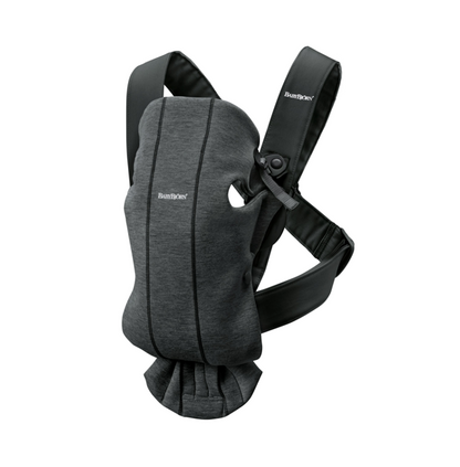 Baby Carrier Mini - Charcoal Grey, 3D Jersey