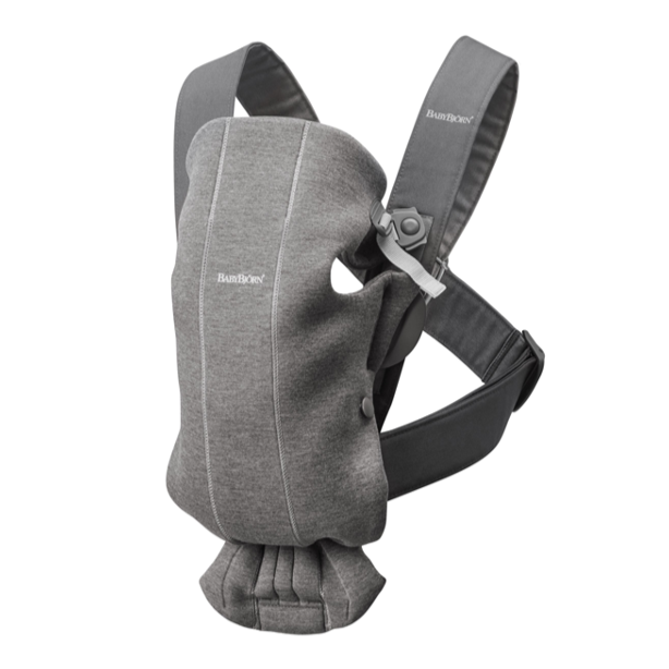 Baby Carrier Mini - Dark Grey, 3D Jersey