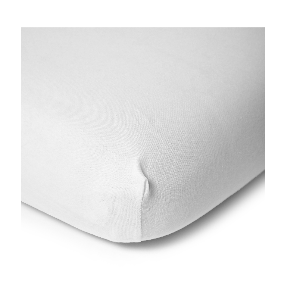 Childhome - Bed Fitted Sheet 70x140cm  - Bio Organic White