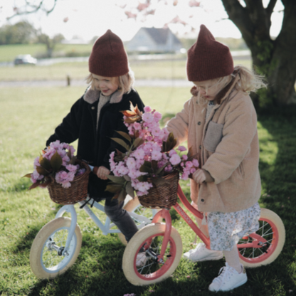 BANWOOD - FIRST GO BIKE- COLORS: Navy, Dark Green, White, Pink, Cream, Red, Coral, Sky