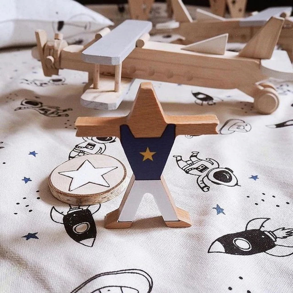 Play and Go - Playmat and Storage Bag - Space Glow in the Dark