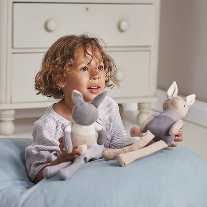 Baby Threads Taupe Bunny Doll