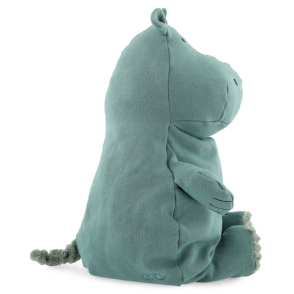 Plush Toy Large - Mr. Hippo (head to toe 38cm)