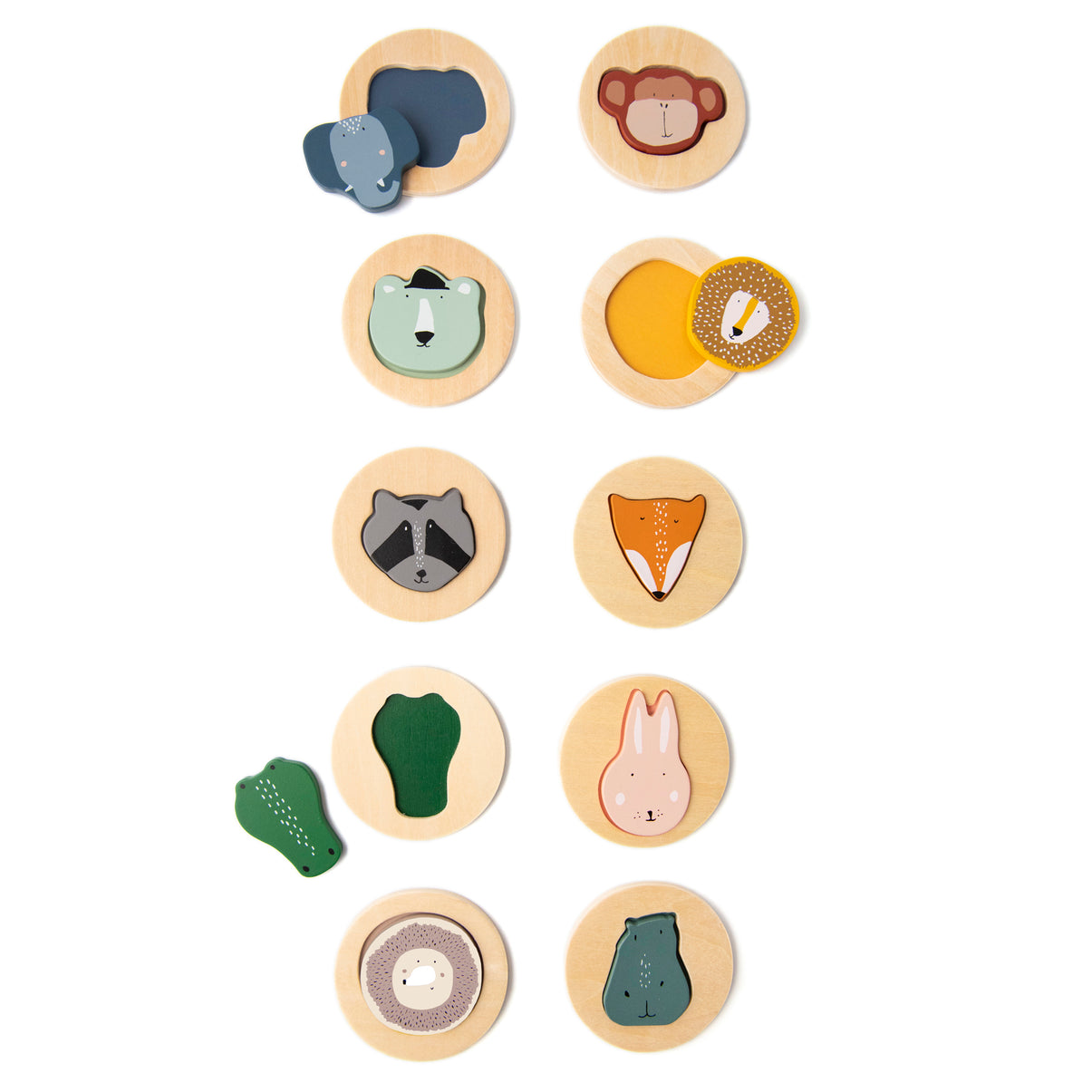 Wooden Matching Game