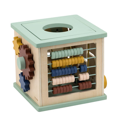Wooden 5-in-1 Activity Cube
