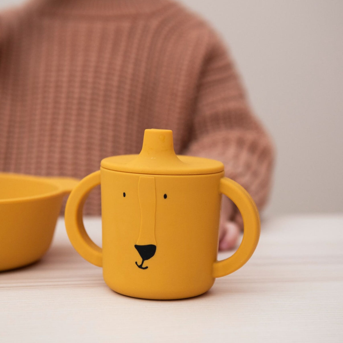 Silicone Sippy Cup - Mr. Lion