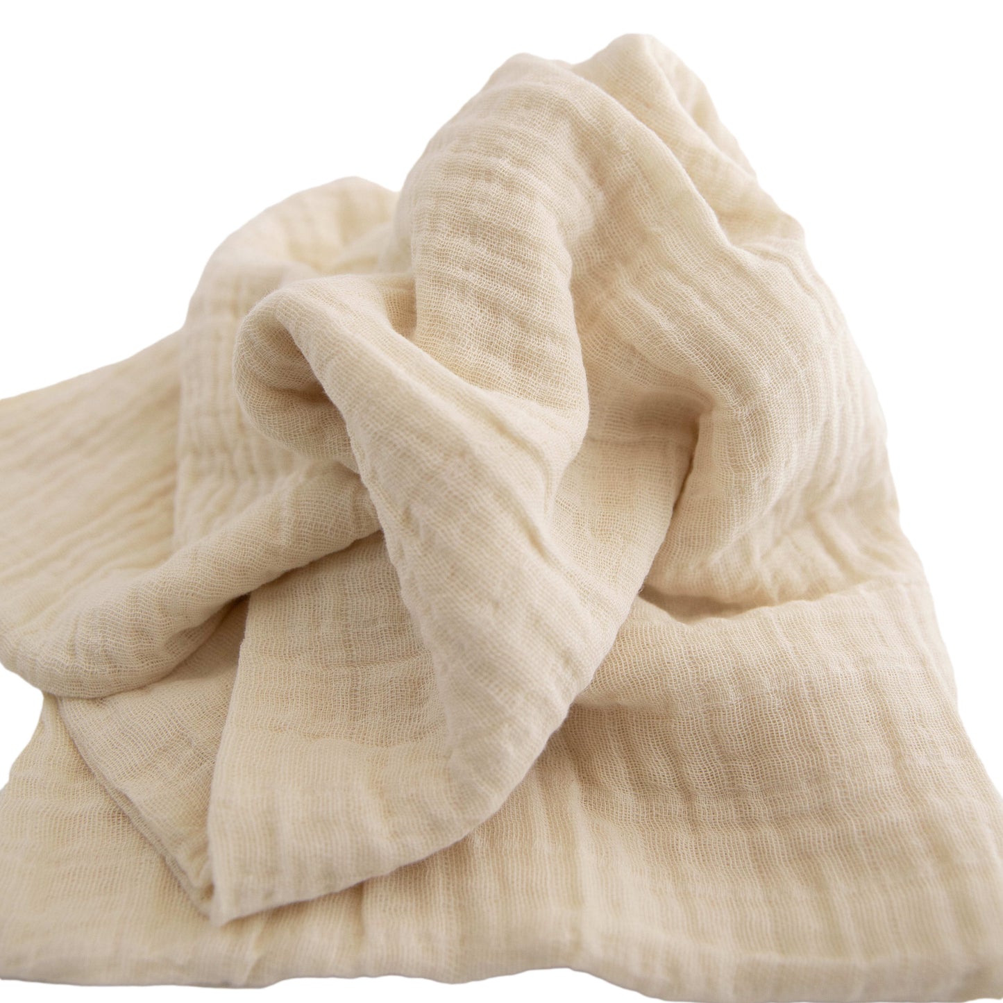Cotton Muslin Single Swaddle - Linen