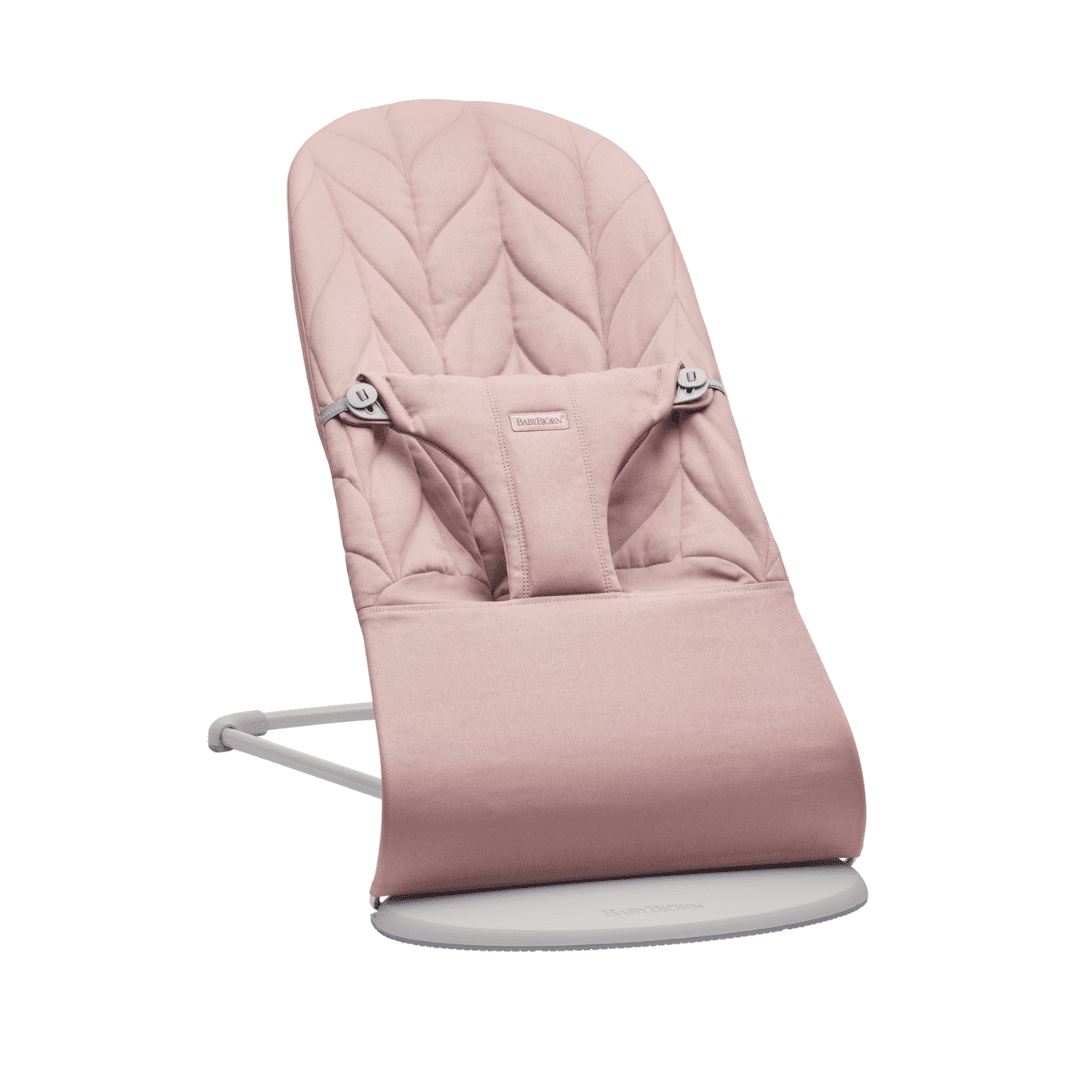 Bouncer Bliss - Cotton, Petal Quilt - Dusty Pink