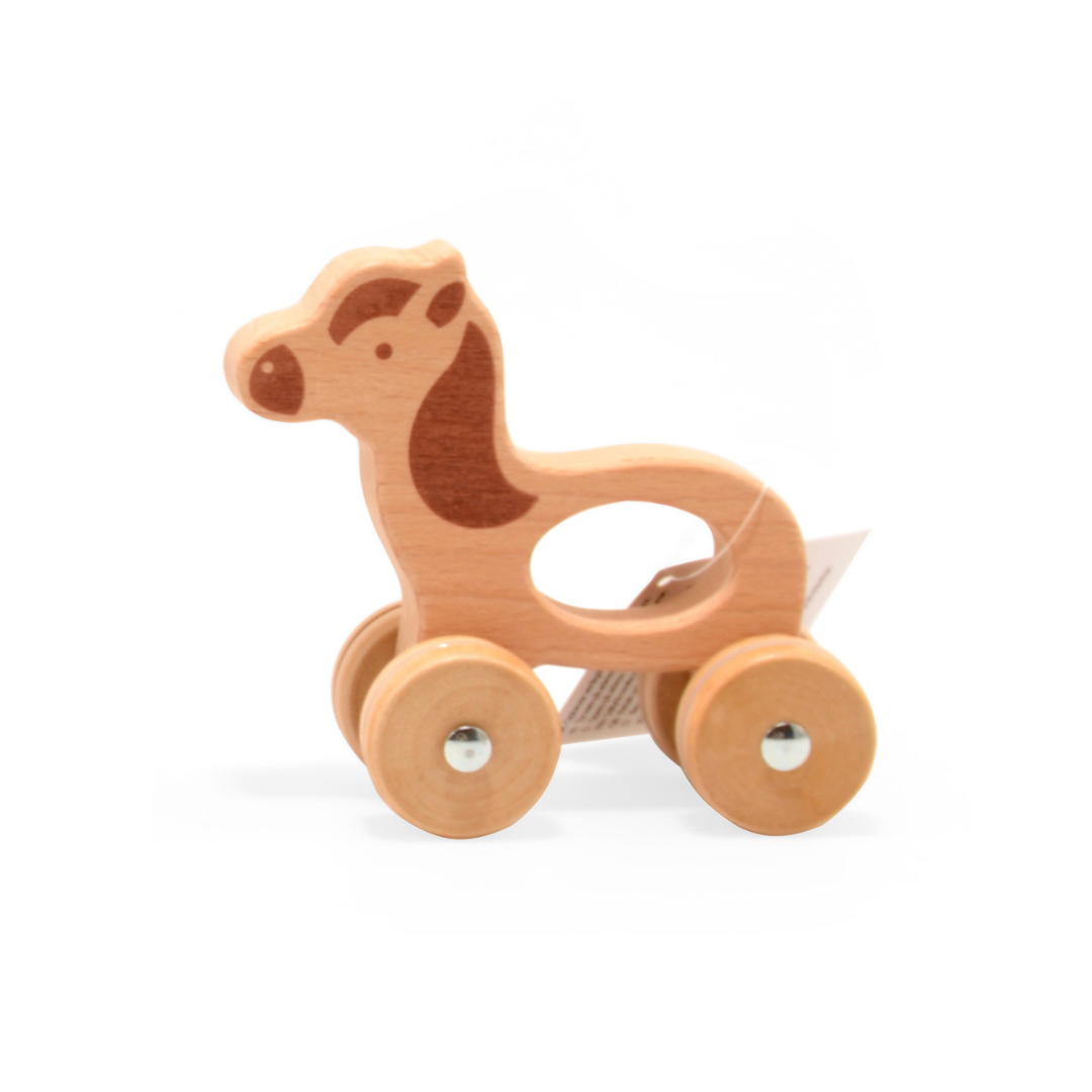 Magni - Wooden Animals on Wheels